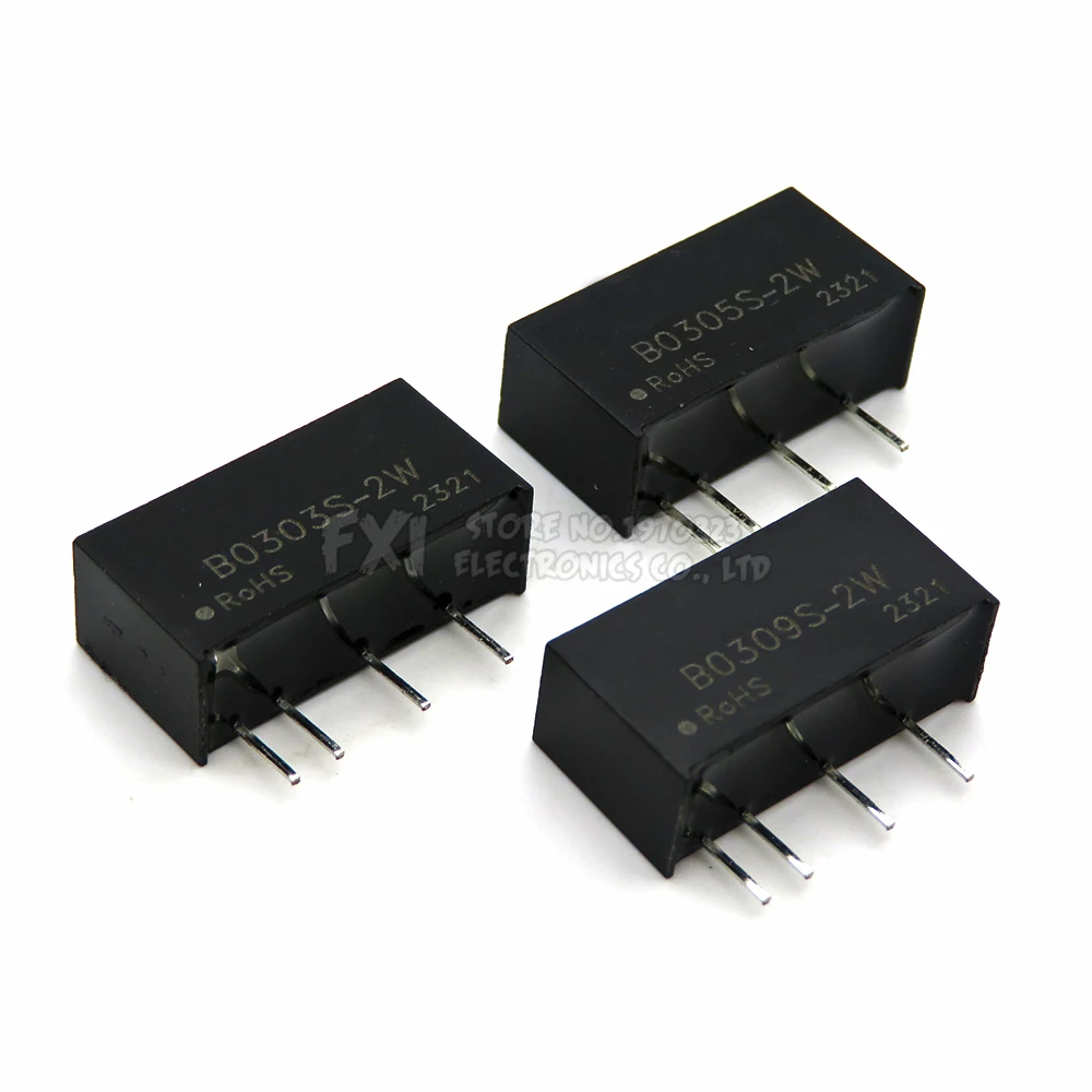 DIP4 Isolated Power Modules converter 2W ibuw B0505S-2W B1205S-2W B1212S-2W B2405S-2W B0505S-2W B1212S-2W B1205S-2W B2405S-2W