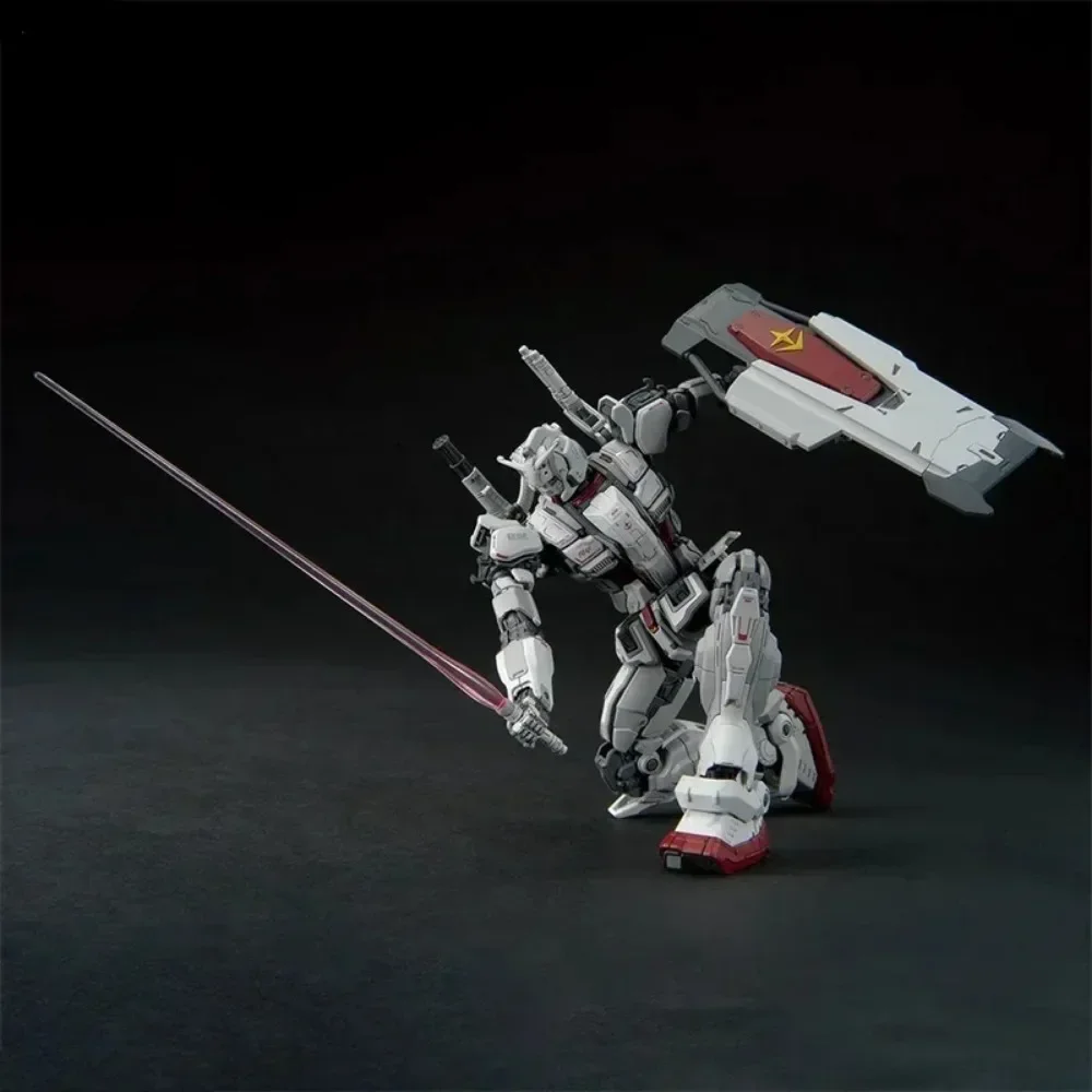حقيقي في المخزون الأصلي بانداي HG 1/144 RX-78 G E GUNDAM EX RFV أنيمي تمثال عمل شخصية التجمع نموذج جمع هدية #3