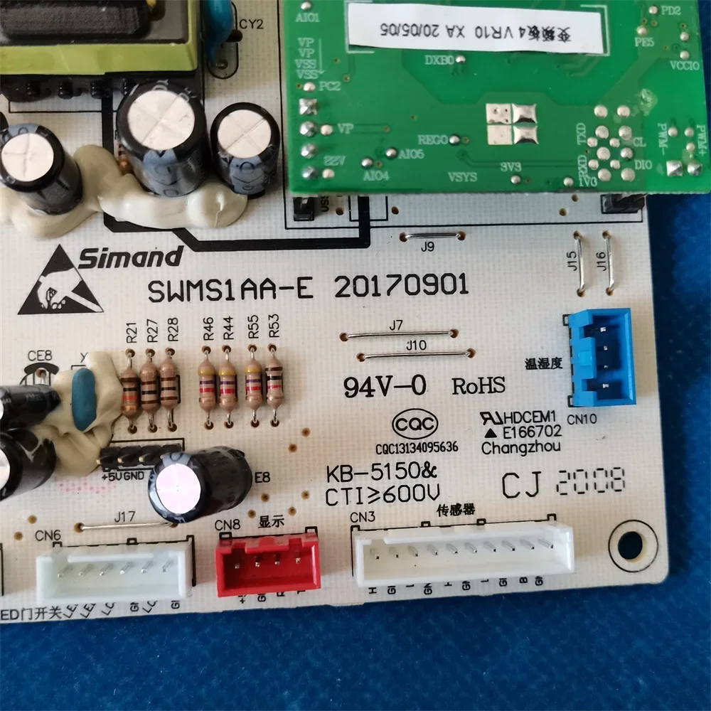 Refrigerator computer board B2062-001-MB49 SWMS1AA-E CWJ-B-218 Inverter main board Frequency conversion board fits 450WGSAIMJ01