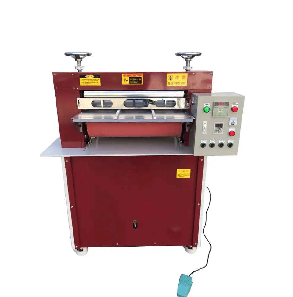 Leather Pattern Roller Plating Embossing Machine Leather Belt Roller Plating Machine