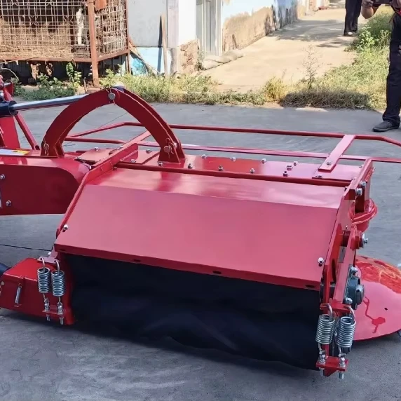 Factory Price High Quality Farm Machinery Tractor Pto Mower Mowing With Flattening Roller