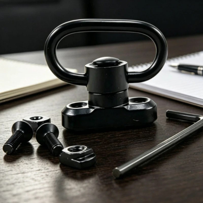 MLOK QD Sling Mount Metal Floating Cup Swivel Loop Universal Bracket for Outdoor Single Double Point Sling Accessories