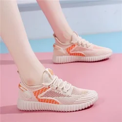 Women's Sneakers Chic Point Hot Summer Casual Running Shoes Flat Elegant Sports Tennis For Women Trends 2025 Comfortable Elegant
