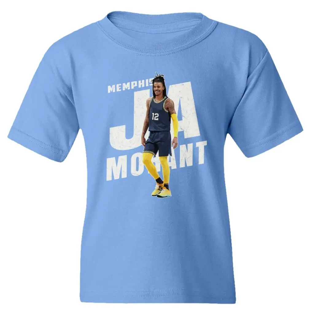 Morant Memphis Basketball Star Player Sports Fans Youth Unisex T-Shirt Graphic Y2K Summer oversized