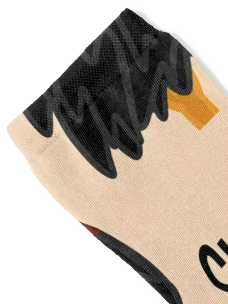 Clever Girl. Cassowary - Cartoon Socks luxe colored Non-slip tennis Socks Women's Men's