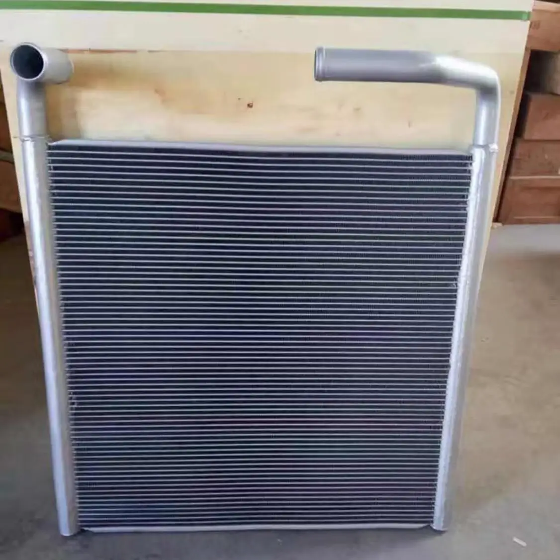 

Aluminum Plate bar Cooler Excavator Radiator 4370983 Oil Cooler for EX200-5 EX200-3