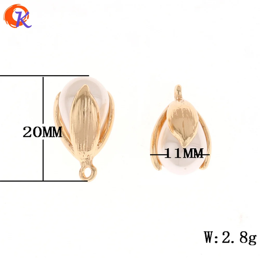コーディアルアルデザインジュエリー100個11x 20mm,ジュエリーアクセサリー,イヤリング,パール/チューブ形状/日曜大工/手作りイヤリング
