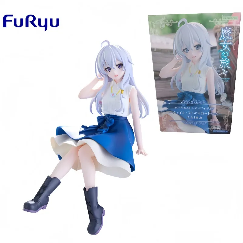 

Оригинальная фигурка FuRyu Noodle Stopper Wandering Witch 14 см Элейна в пышной юбке, аниме-фигурка, игрушки, коллекционные подарки