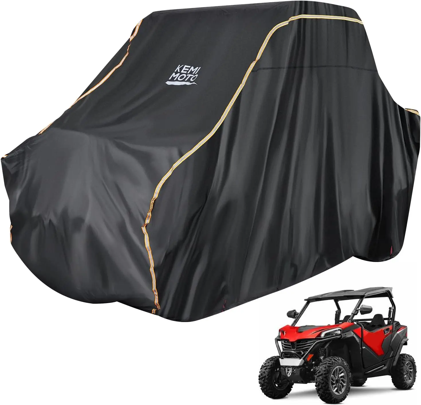 Capa Reforçada para UTV para Modelos CFMOTO ZForce e Uforce, Impermeável e à Prova de Vento com Faixas Refletivas