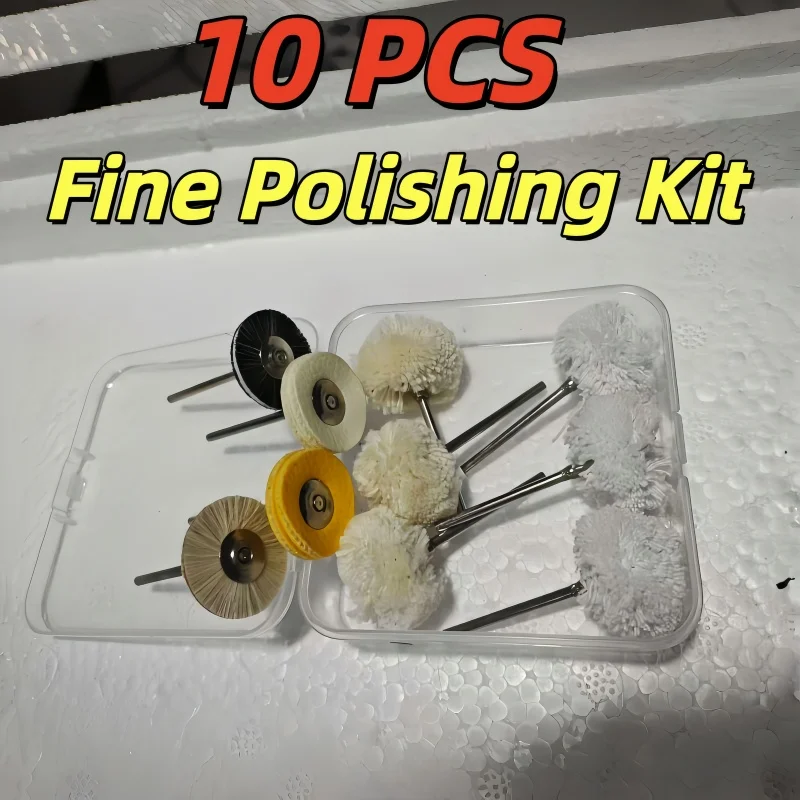 Polishing & Grinding Kit -Compatible Rotary Tool Accessories for DIY Jewelry & Jade Stone Polishing and Grinding Tools
