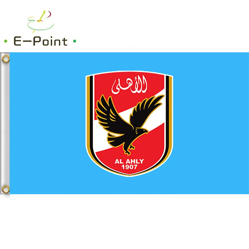 Egypt Football Club Al Ahly SC Flag 2ft*3ft (60*90cm) 3ft*5ft (90*150cm) Size Christmas Decorations for Home Flag Banner Gifts