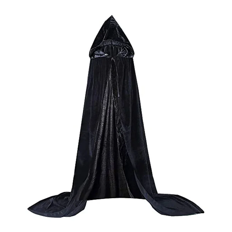 Męskie średniowieczne krzyżowiec rycerze templariusze tunika kostiumy renesansowy Halloween surcoat wojownik czarny płaszcz zarazki Cosplay Top S-3XL