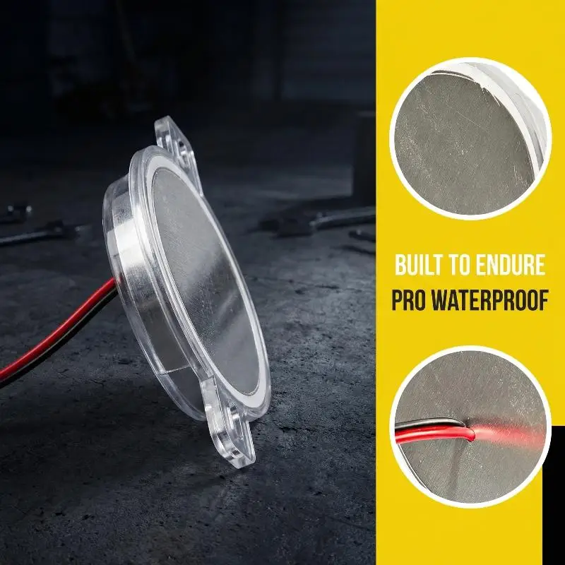 LED Strobe Light 8W Multi Voltage 12-80V Car Undercarriage Auxiliary Lamp for Brake and Fog Visibility
