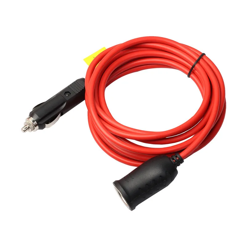 3.6M 12V 24V Car Cigarette Lighter Socket Extension Cable Pure Copper Female Plug for Auto Truck Boat Caravan Trailer SUV