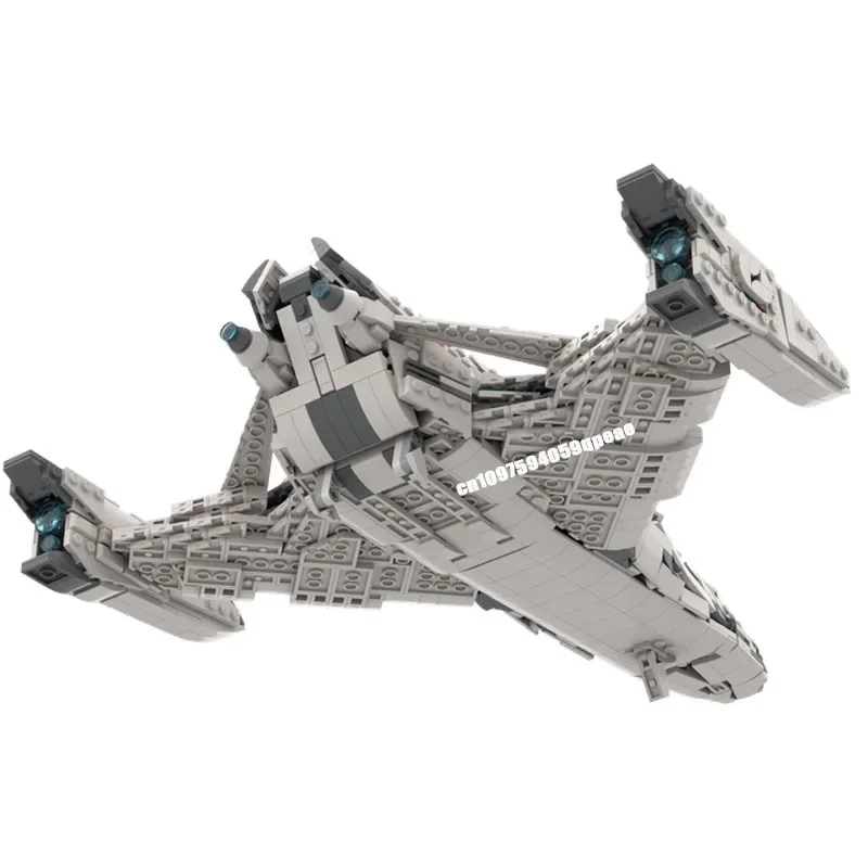 Nouveau 1423 pièces série de technologie spatiale populaire Moc Clipper modèle de cuirassé Puzzle personnalisé bricolage idées créatives enfant jouet cadeau d'anniversaire