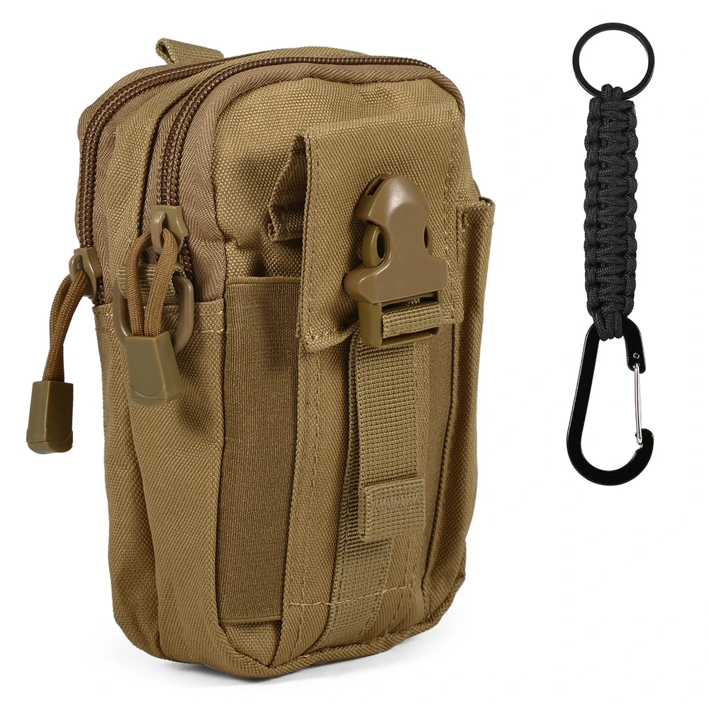 Bolsa de Cintura Tática para iPhone, EDC Molle, Bolsa para Celular, Cinto, Bolsa Coldre, Carregando para Smartphone, Ferramentas, 13, 12, 11