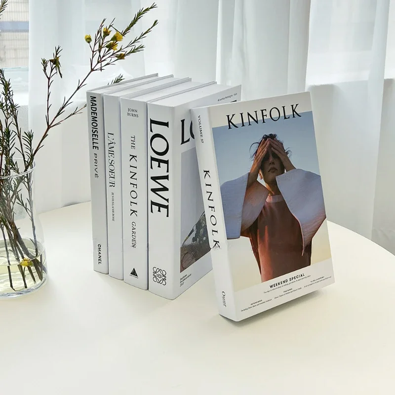 

Decoration Book Fashion Modern Creative Life Magazine Desktop Photography Props Home Decor Desk Accessories Decoração Para Casa