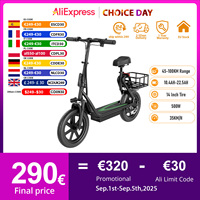 JUICEASE 500W Electric Scooter 10.4/22.5AH Battery Phone Holder Powerful Escooter 45-100KM Max Range Smart Electric Kick Scooter