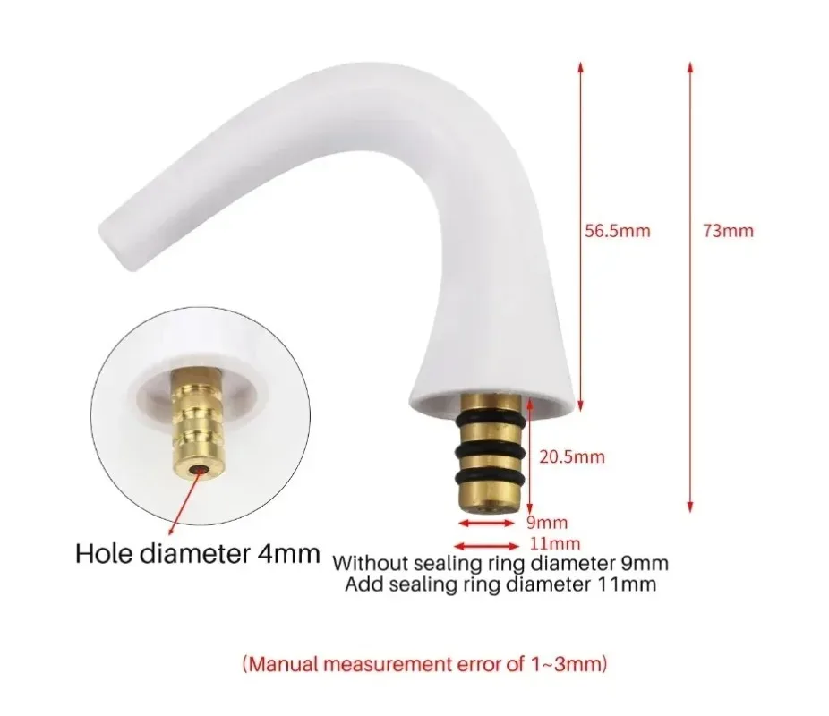 Lab Chair Spittoon Comprehensive Machine Accessories Flushing Water Supply Pipe Elbow Flushing Sputum for Unit Access s