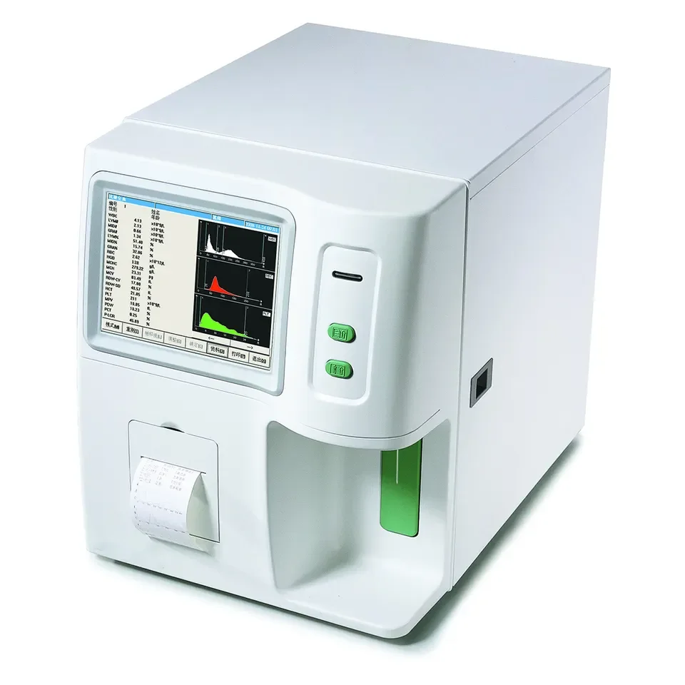 AMHA760 3 part Blood Analyzer Fully Auto  analyzer hematology  price auto cbc test machine