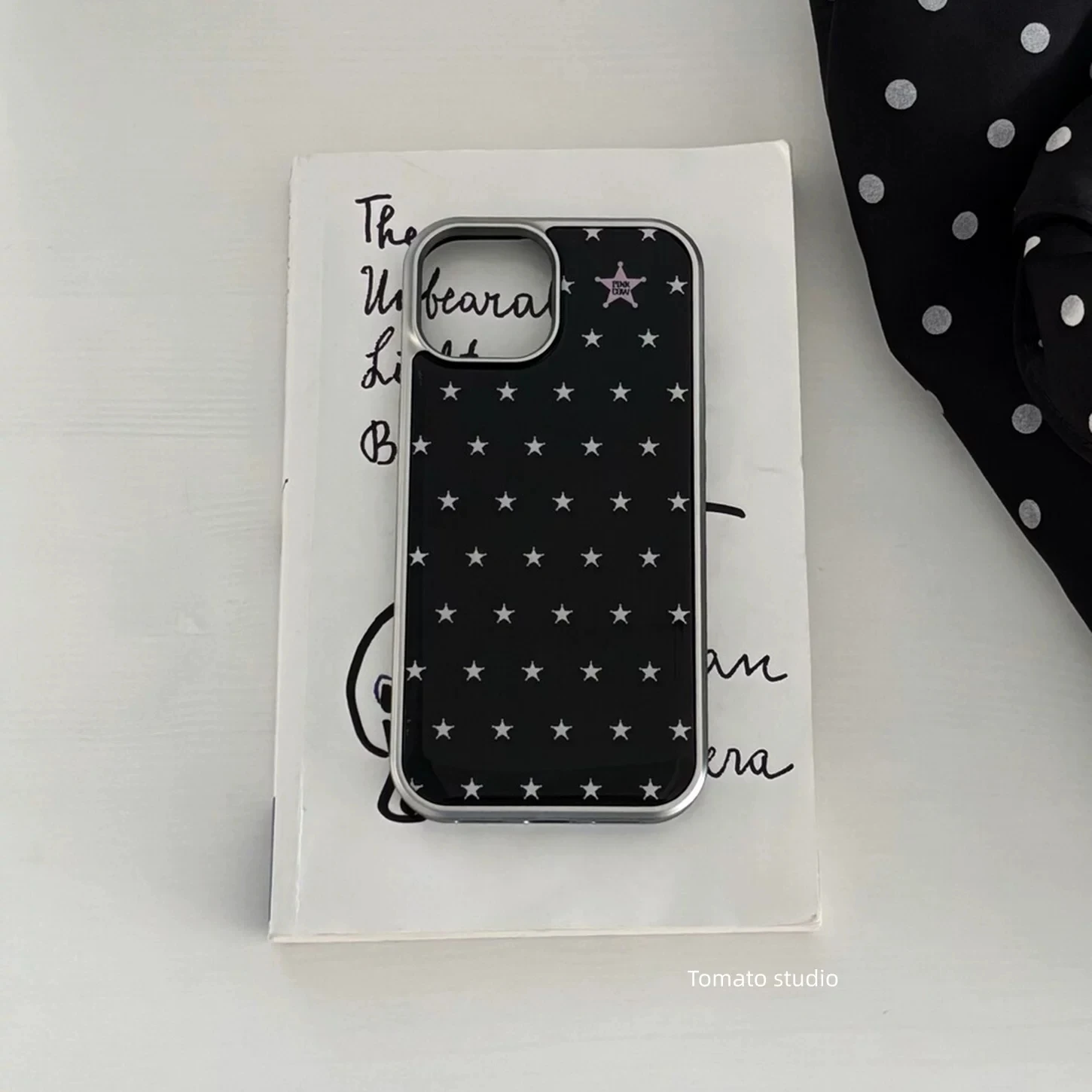 เคสโทรศัพท์ลายดาวห้าแฉกสีขาวสไ - Phone Cases Y2K บทวิจารณ์และราคา