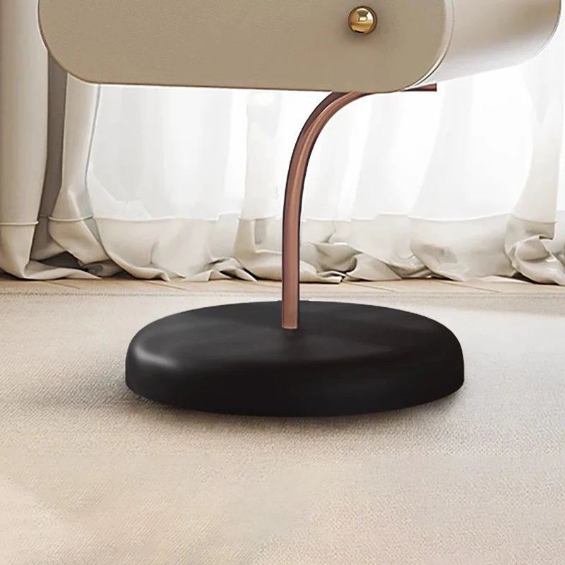 Comodino di bellezza moderno Maniglie in metallo Comodino di lusso portaoggetti nordico Mobili per camera da letto italiani alla moda Mesitas De Noche