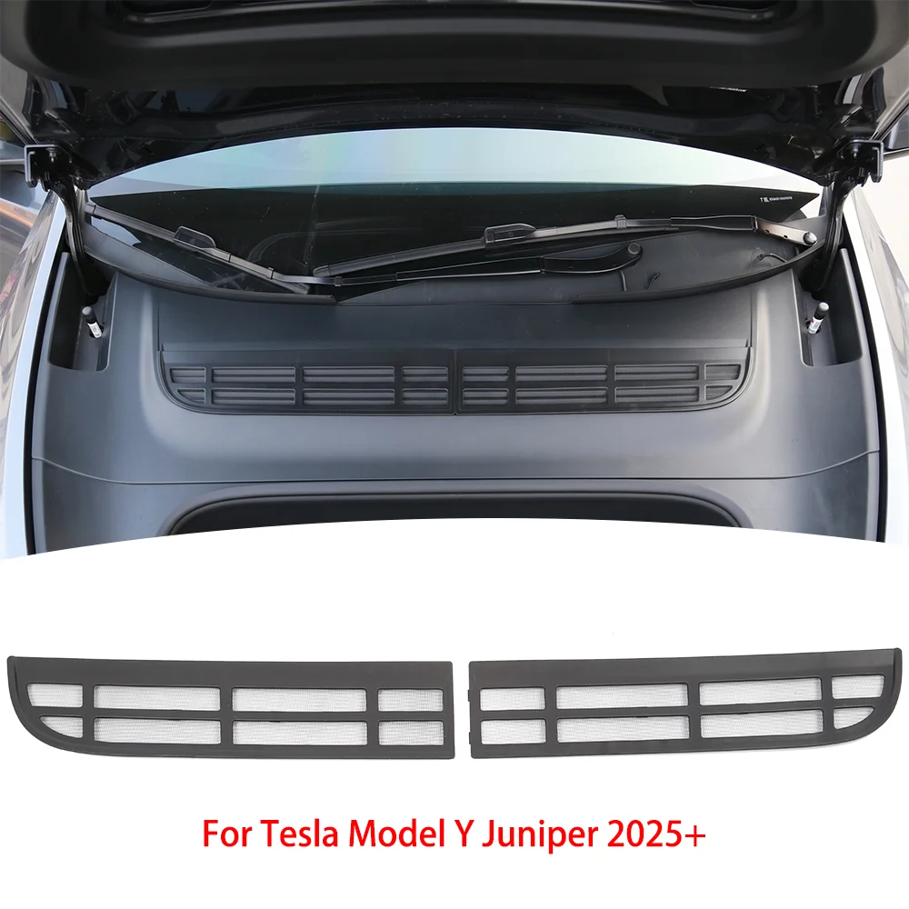 Air Inlet Anti Insect Cover For Tesla Model Y Juniper 2025 2026 Insect-proof Net Front Trunk Dust Proof Vent Grille Protector