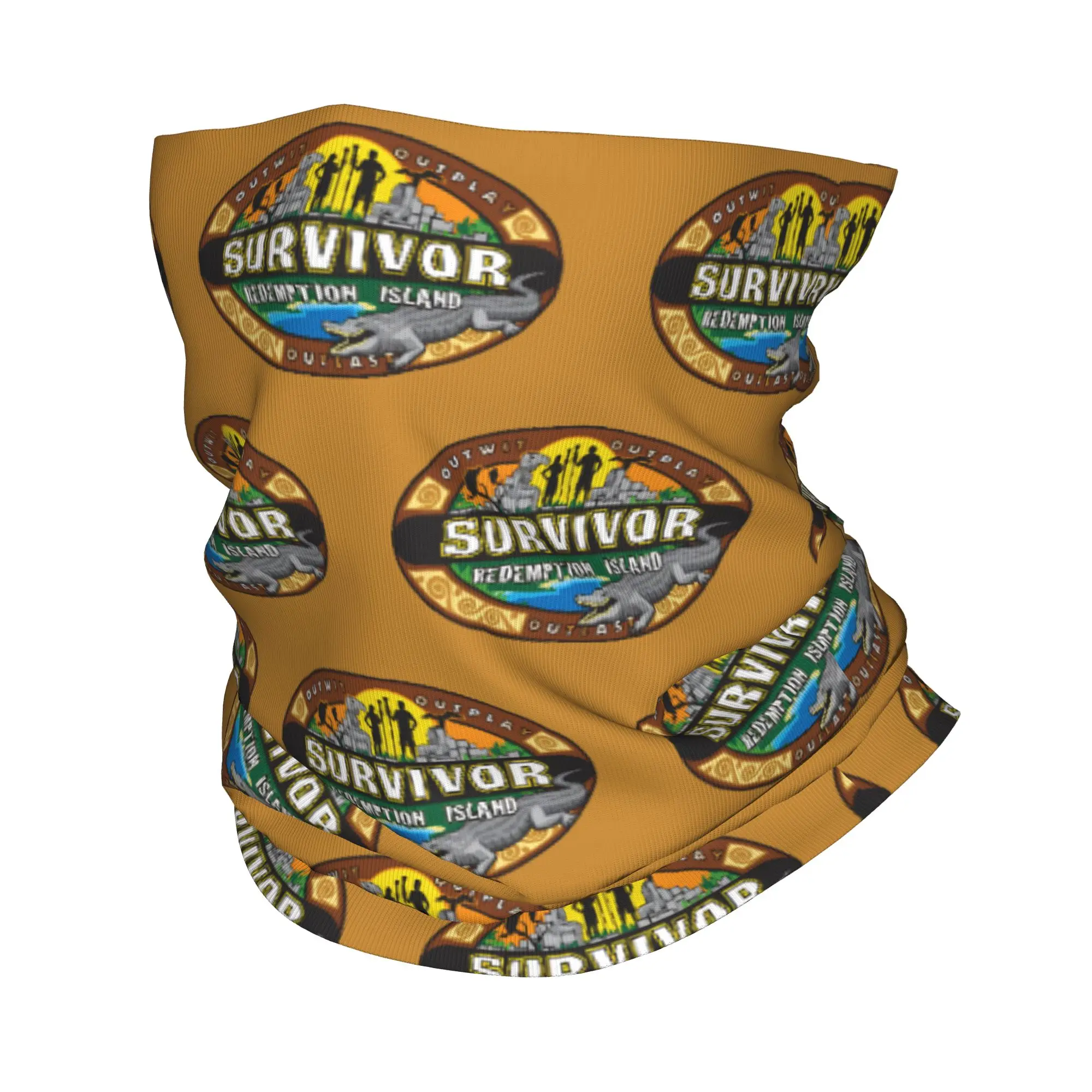 

Adventure Game TV Show Survivor Bandana Neck Cover Redemption Island Wrap Scarf Warm Headband Outdoor Sports Adult Windproof
