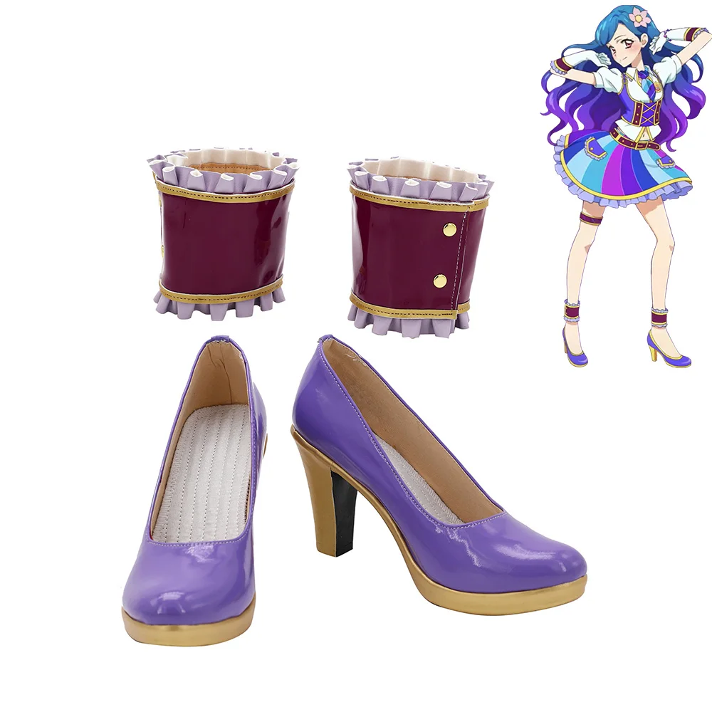 

AikatsuIdol Action Shoes Kazesawa Sora Cosplay Women Boots