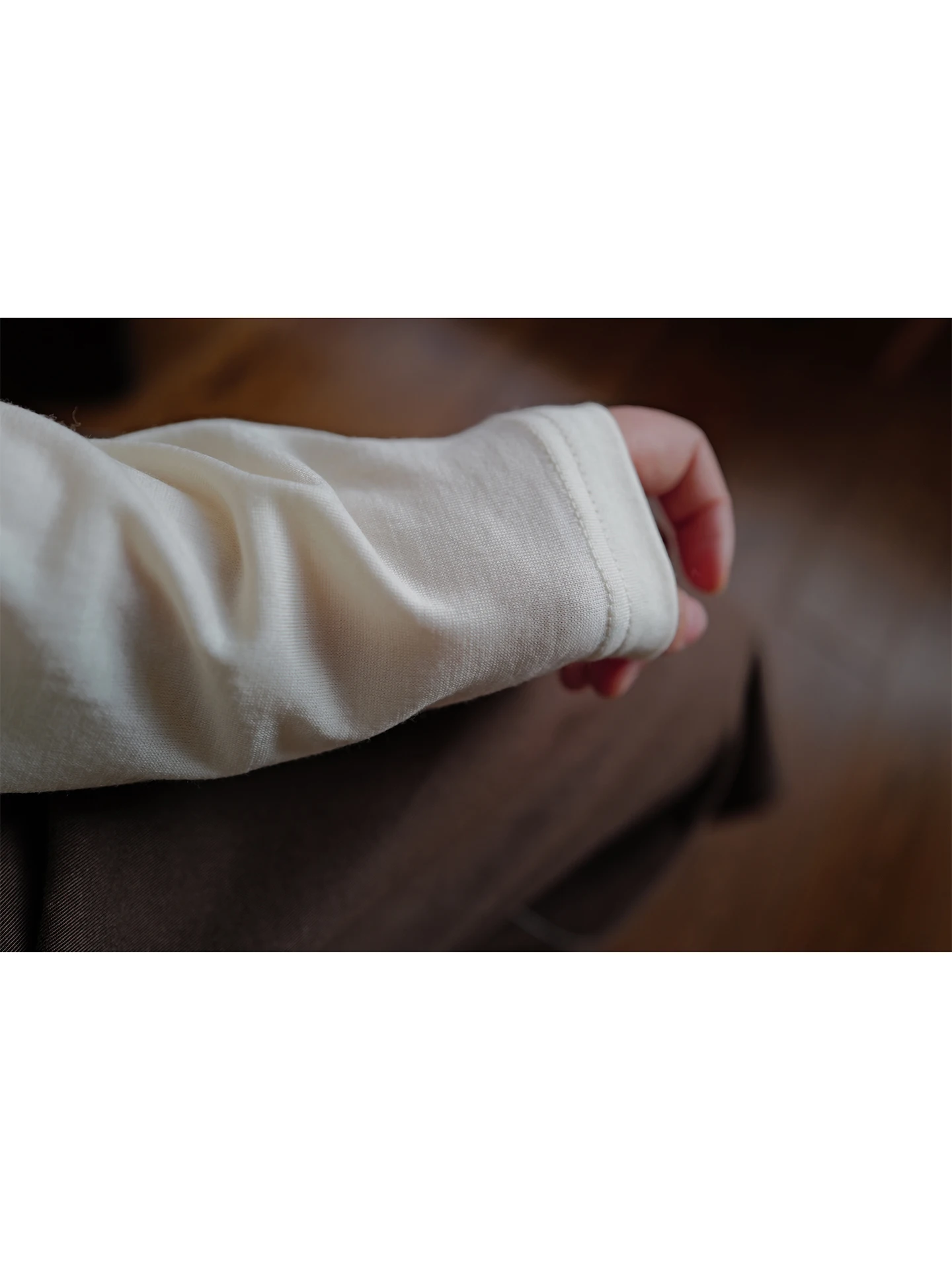 

MVP Base irt Ultrine Wool Loose Knitted iny Soft 55 Micron Women's T-irt Comfortable Breathable Spring Commute Wear