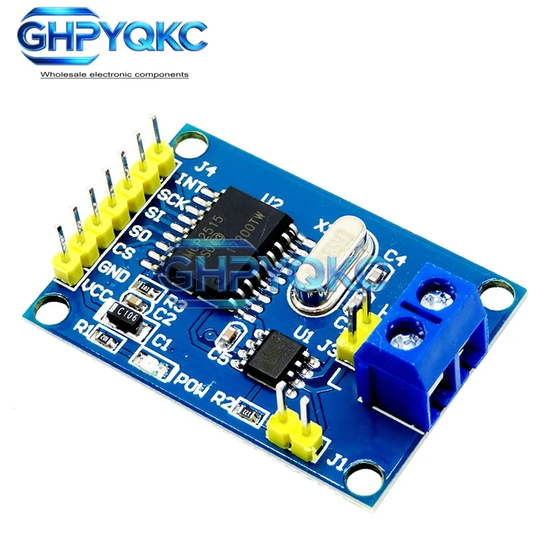 MCP2515 CAN Bus Module TJA1050 Transceiver Receiver SPI Interface for 51 MCU ARM Controller
