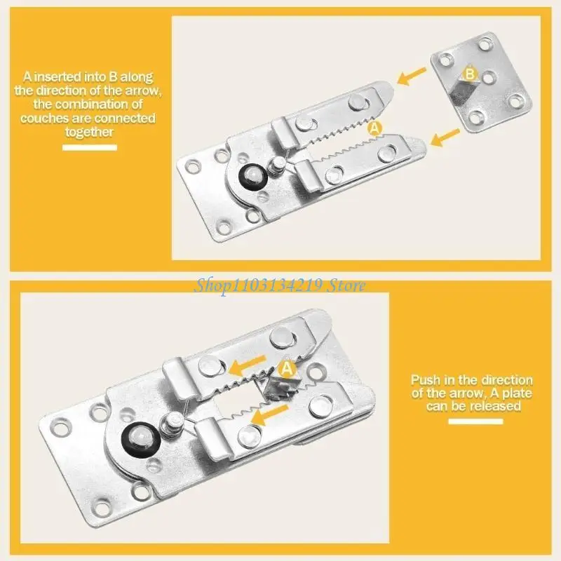 N5KC 2PCS Couch Sofa Linker