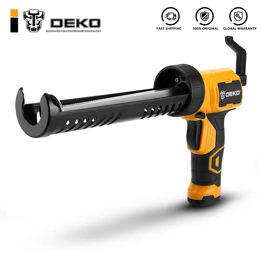 DEKO DEGG01 Automatic Electric Glue Gun Heat Hot Melt Multi-function Electric Pressure Sewing Seams Waterproof Glue