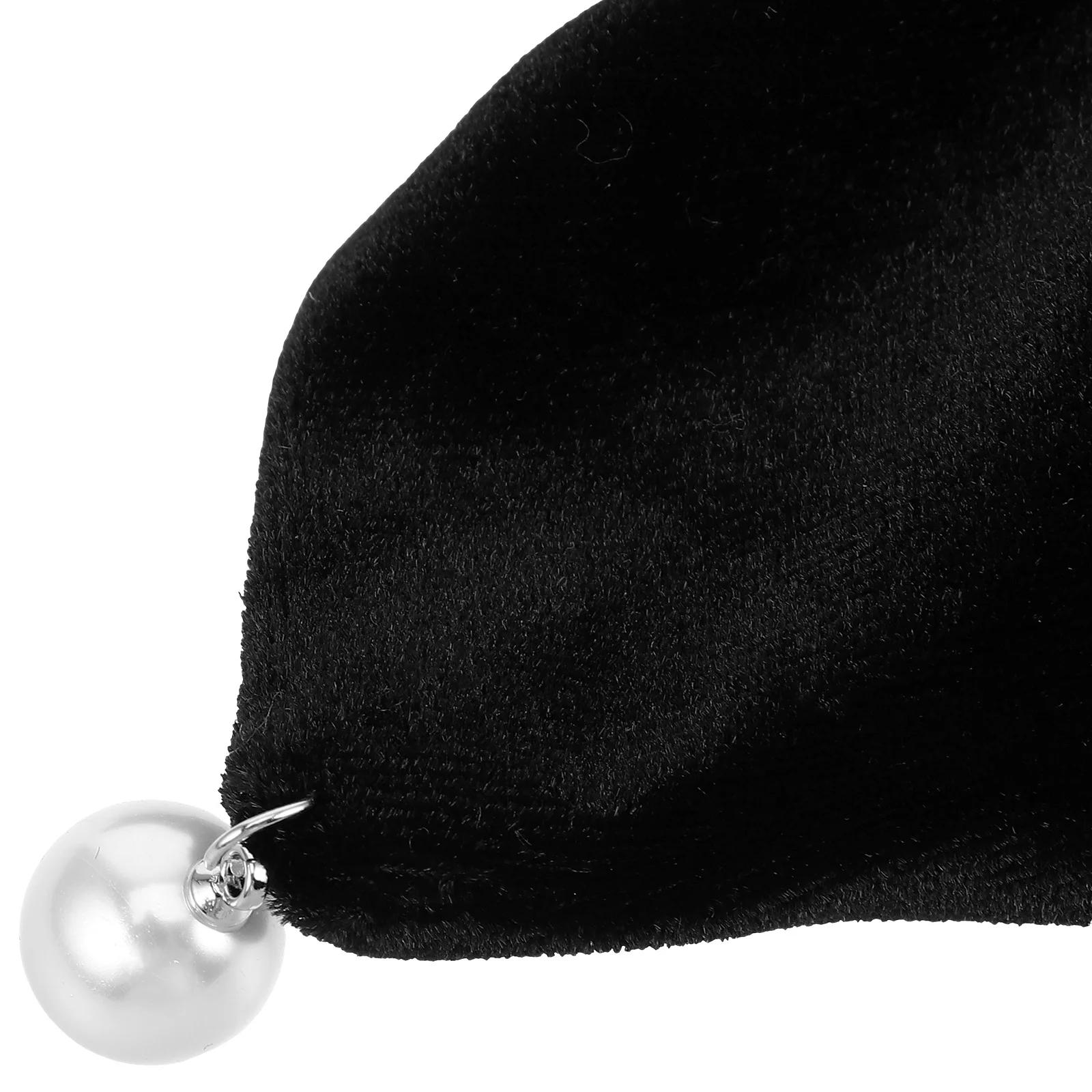 Scrunchies جامبو كبير جدًا للنساء السميكة الناعمة المربعة واللؤلؤ وربطة شعر وإكسسوارات المعصم وشاح كوري مطابق