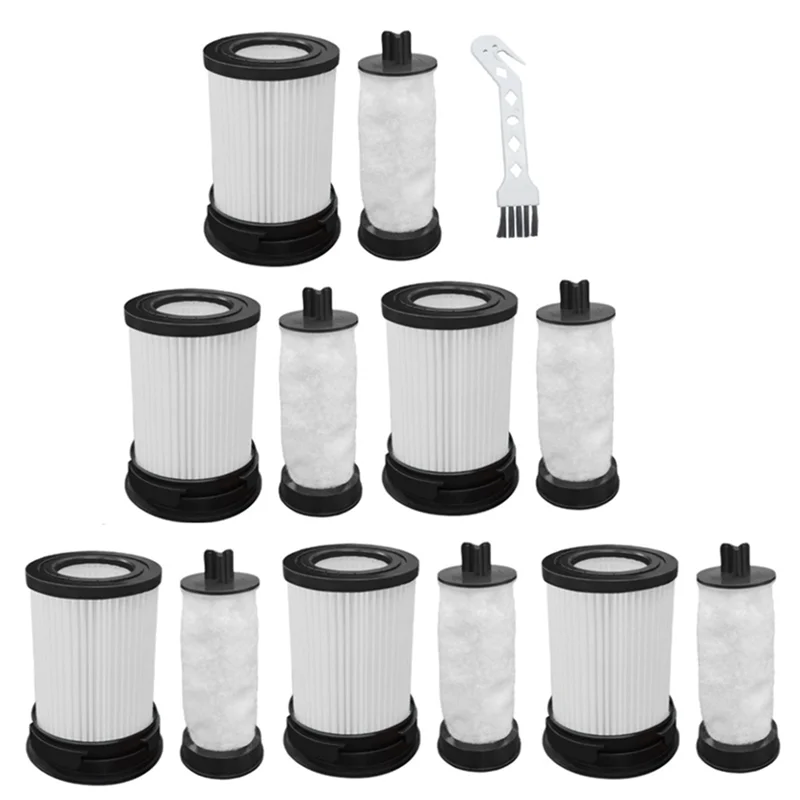 6Pcs Washable Hepa Filter for TriFlex HX1 11385020 9178017731 Vacuum Cleaner Replacement Spare Cleaning Filter