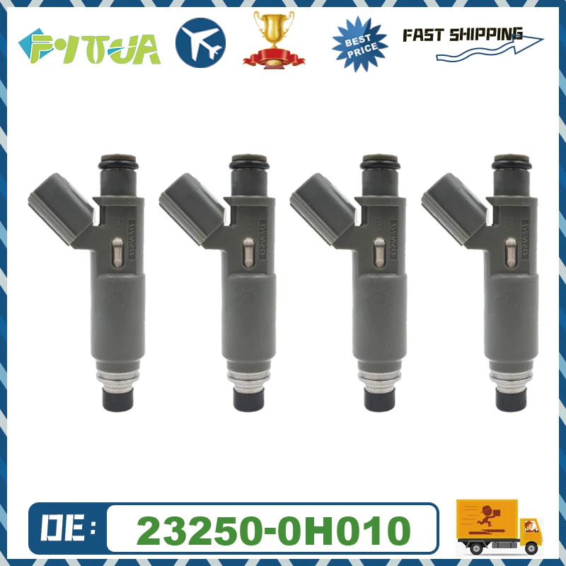 

4pcs Fuel injector 23250-0H010 232500H010 for Toyota Rav4 4V-2.0L L4 Avensis Azt250 Camry 2001-2003