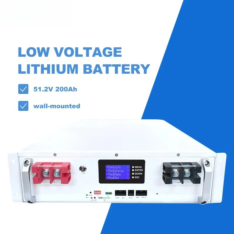 

Solar Lithium Battery Home Energy Storage System Low Voltage Lithium Battery 51.2v 200Ah Lithium Battery
