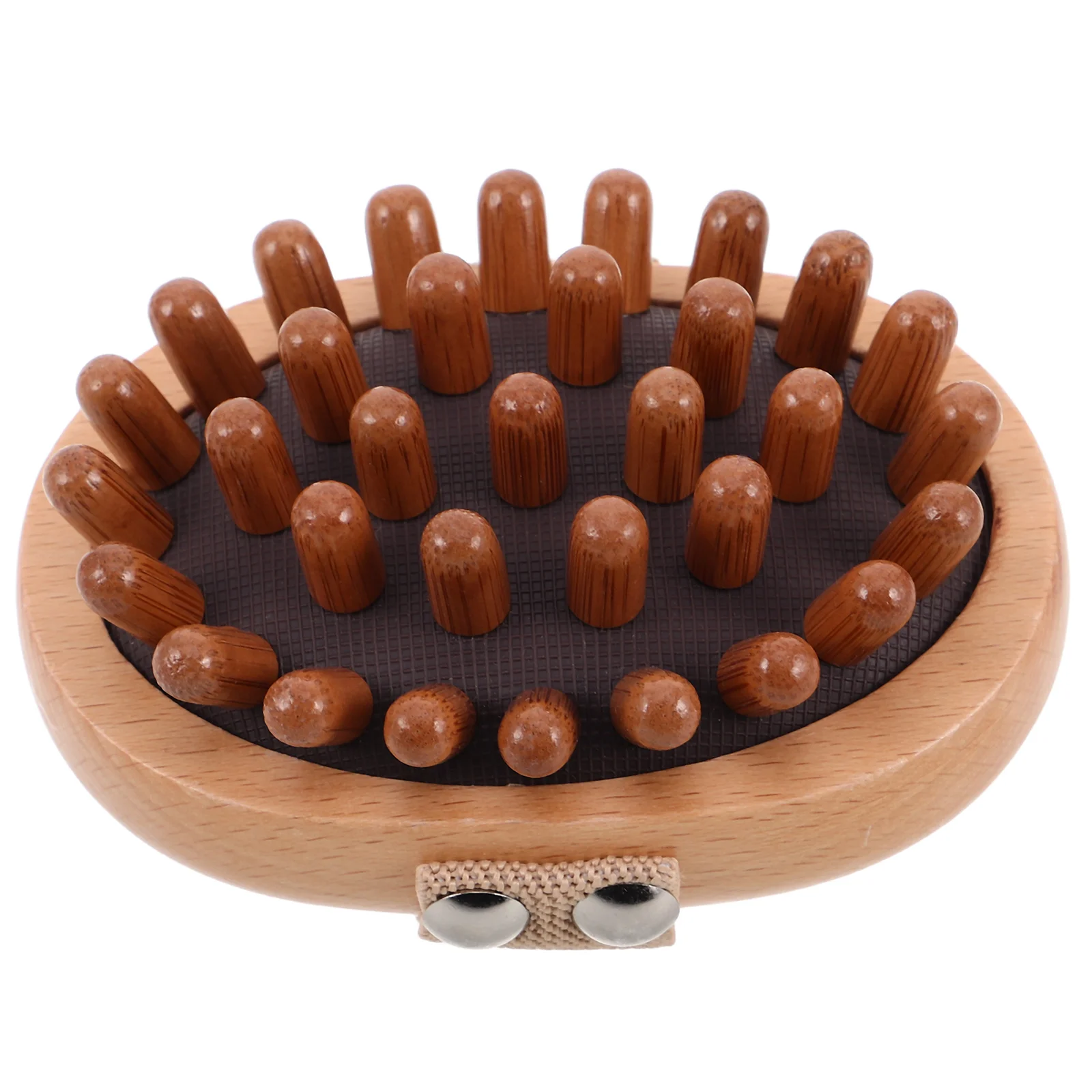 

Многоточечная массажная щетка для всего ног, деревянная щетка для волос, инструмент для акупрессуры кожи головы, уход за волосами