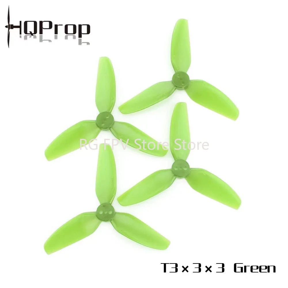 HQProp Durable T3X3X3 3030 3-Blade PC Propeller CW CCW Poly Carbonate For 3inch for RC FPV Racing Freestyle Parts Accessories