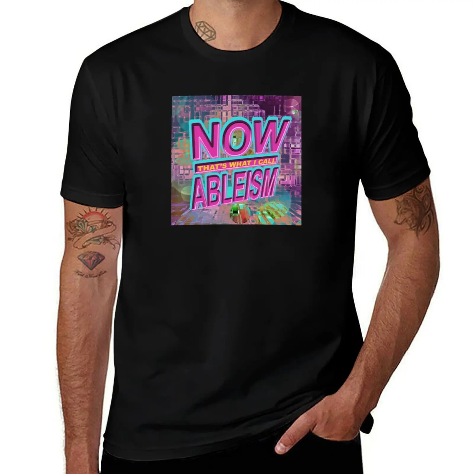 now THAT'S what i call ABLEISM T-Shirt customs design your own for a boy boys animal print baggy shirts outfits for men