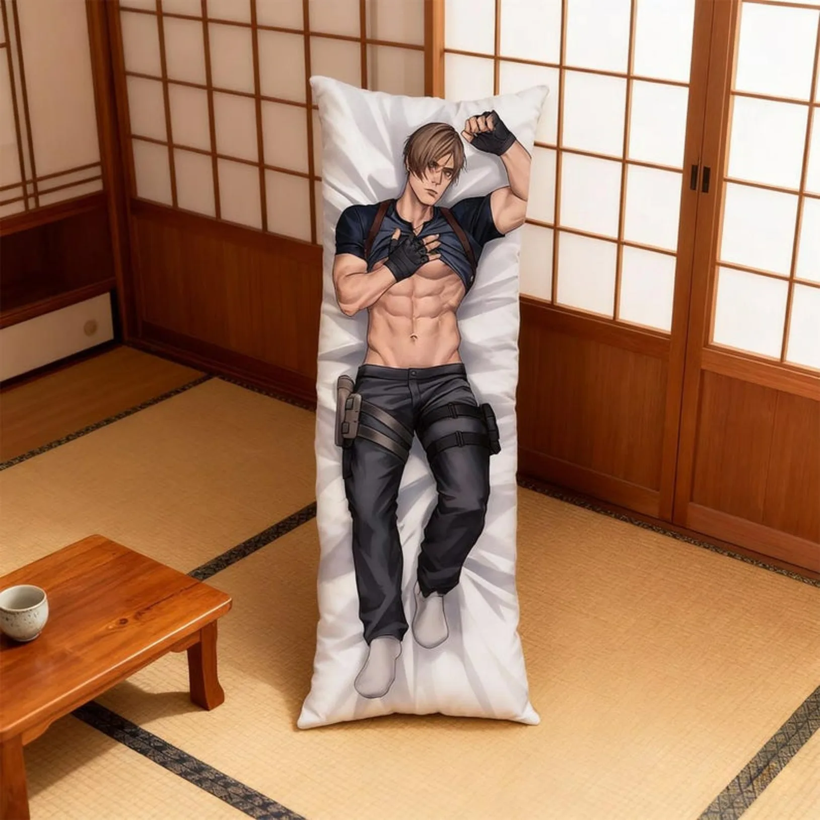 Anime Character Body Pillowcase Decorative Cushion Cover Soft Plush Dakimakura Pillow Cover Gift For Fans Bedroom Home Decor