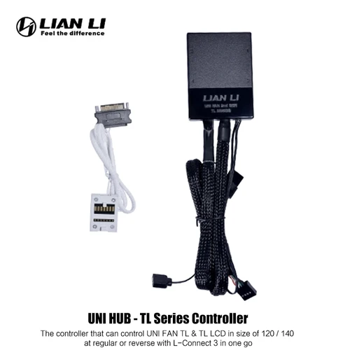 Imagen 2 del producto Lian Li UNI-controlador de ventilador serie HUB TL, compatible con TL 120 140 o solo ventiladores LCD