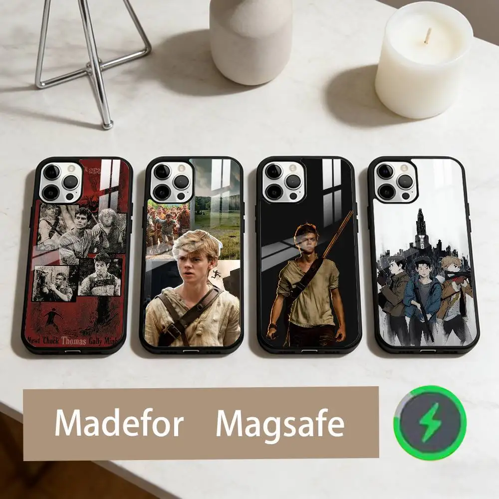 

M-Maze R-Runner Newt Phone Case For iPhone17,16,15,14,13,12,11 Plus,Pro Max Magnetic For Magsafe Wireless Charging