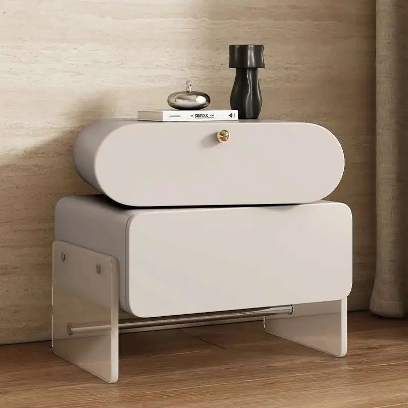 Modern Small Night Table Luxury Cute Nordic Premium Bedside Table Minimalist Aesthetic Comodino Camera Letto Bedroom Furniture