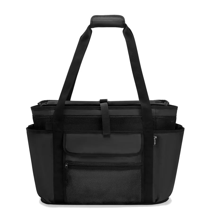 Bolsa de playa XL con compartimento refrigerador, bolsa grande de malla para playa y piscina con separación de seco y húmedo para natación y viajes