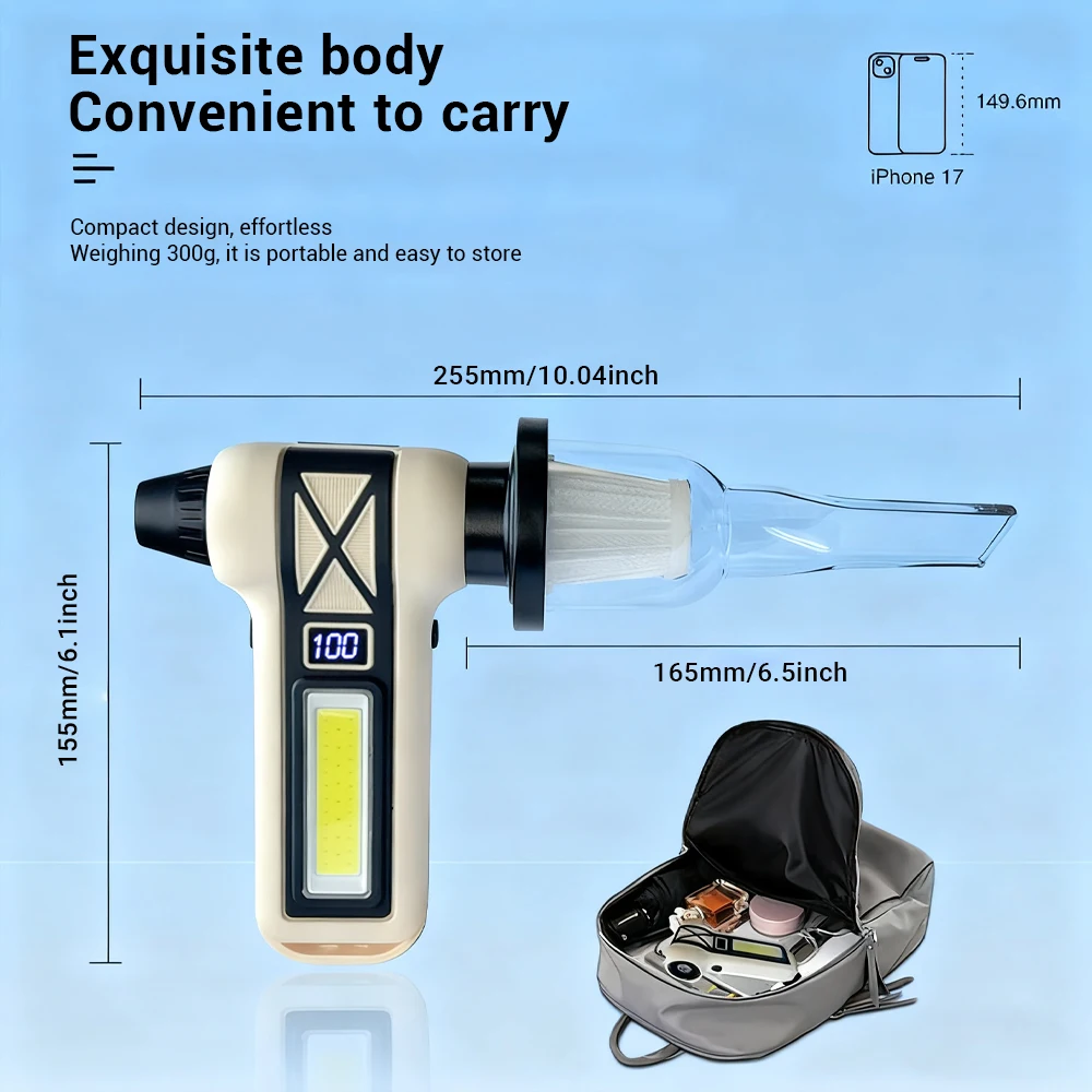990000 دورة في الدقيقة يده مروحة توربو صغيرة منفاخ هواء كهربائي قوي كبير الرياح مجفف الشعر عالية السرعة توربو قابلة للشحن منفاخ