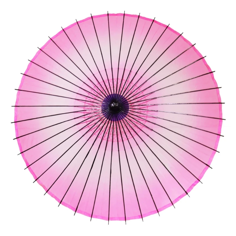 

Paper umbrella pure gradual change silk bamboo craft wedding gift advertising parasol