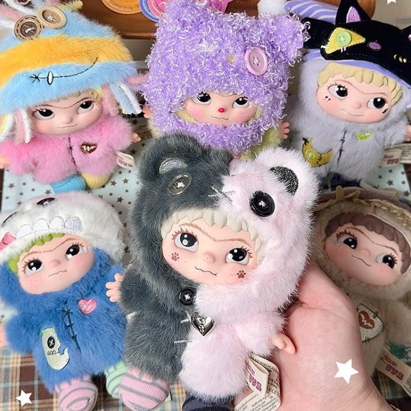 

Wakuku The Handicraft World Of Series Blind Box Wakuku V4 Vinyl Plush Surprise Bag Anime Doll Pendants Mystery Box Keychain Toys