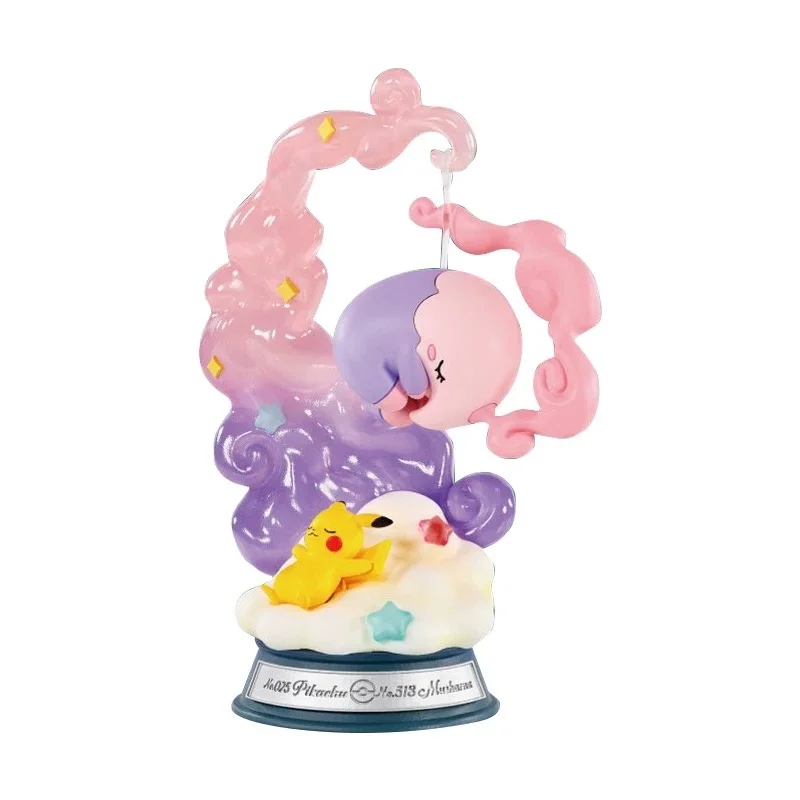 Original Re-Ment Figures Swing Vignette Collection 4 Blind Box Miniature Scene Candy Toy Ornament Collection Kids Gift