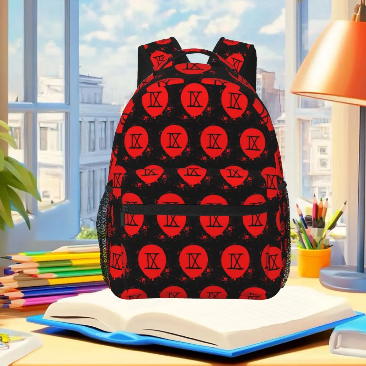 Ice Nine Kills IX Backpack Student Boys Girls BookBag Children School Bag Laptop Shoulder Bags for Men Women